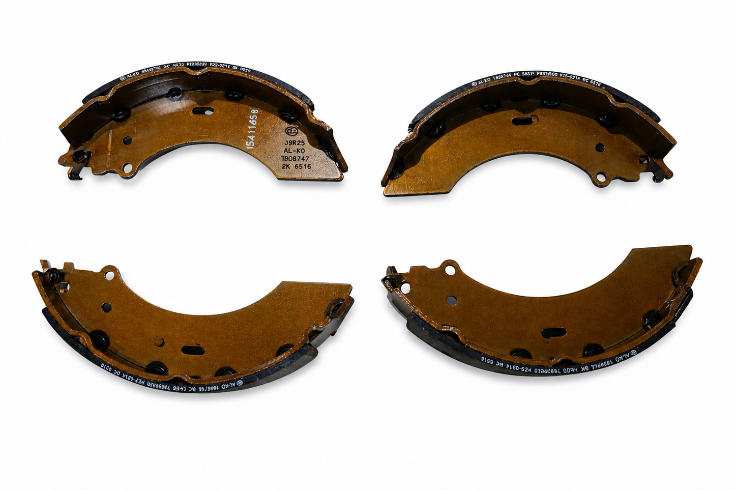 Genuine AL-KO Brake Shoe Kit 230x60mm Complete With Spring Set