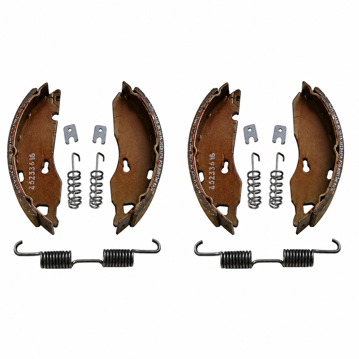 Genuine AL-KO Brake Shoe Kit 160X35 X1 Axle Set Complete with Springs