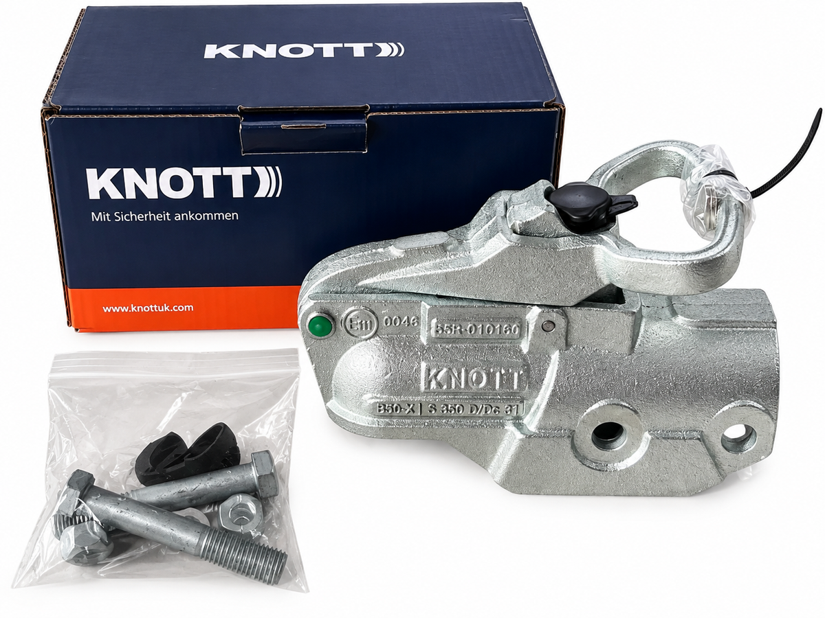 Genuine KNOTT Avonride KFG35 Cast Lockable Coupling Hitch Head 3500kg