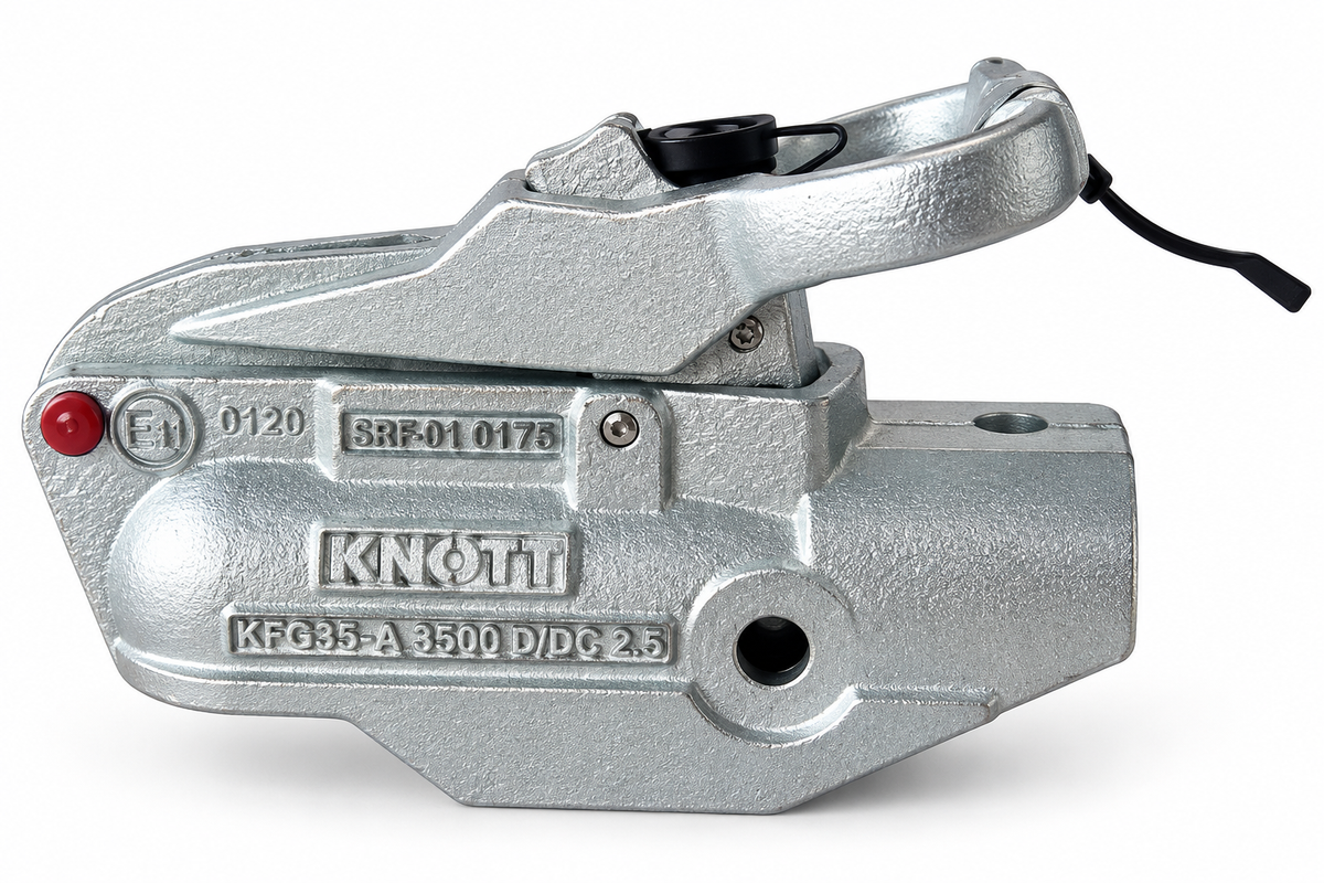 Genuine KNOTT Avonride KFG27 Cast Lockable Coupling Hitch Head 2700kg