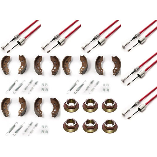 Brian James T Transporter 3500 kg Triple Axle (T6) Genuine Brake Service Kit