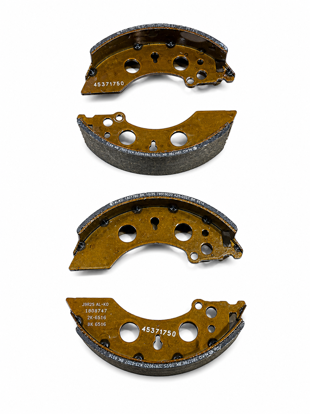 Genuine AL-KO 200X50 Brake Shoe Axle Set Complete With Springs