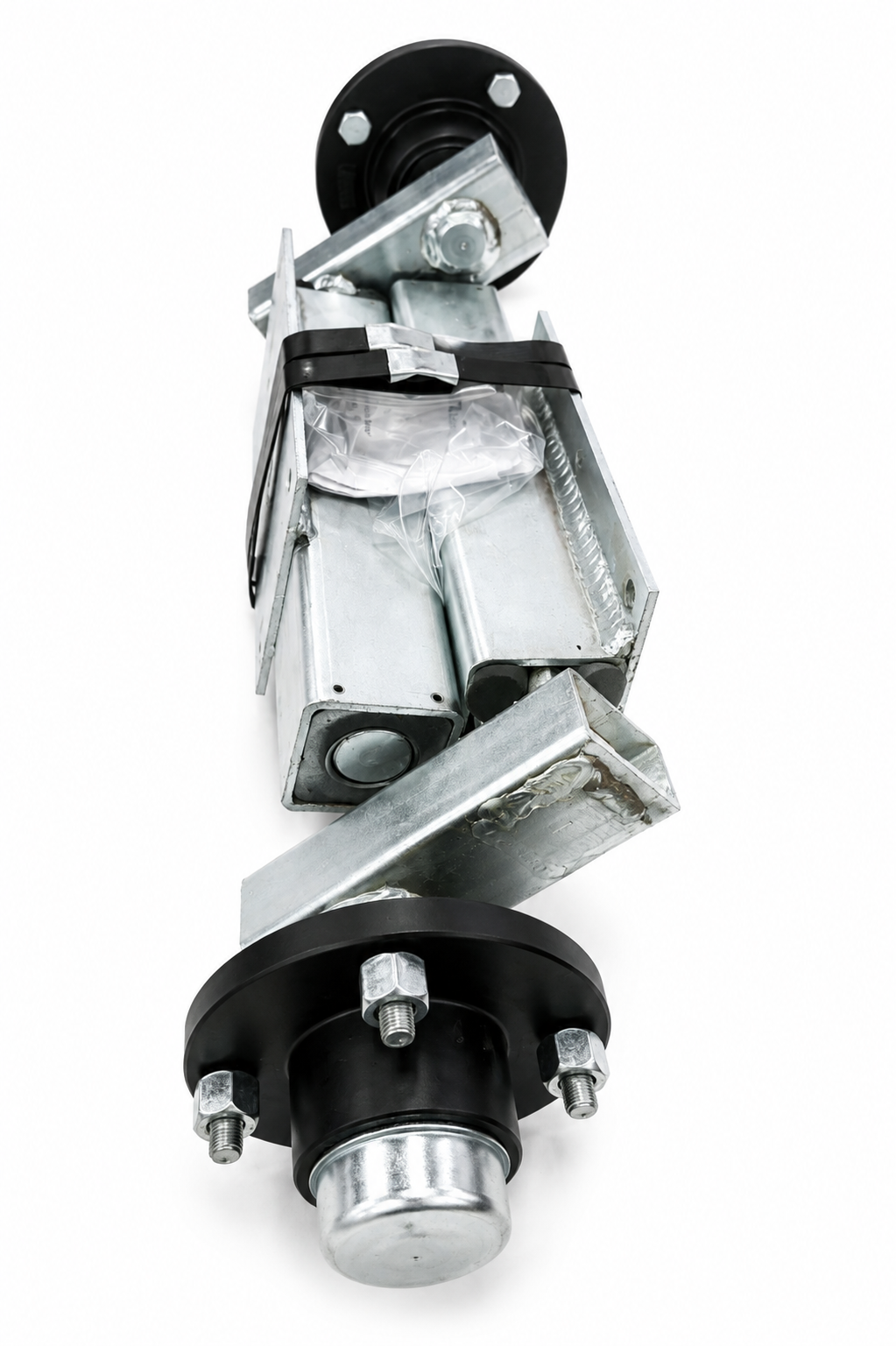 Indespension 500kg Unbraked Suspension Units Complete With Hubs