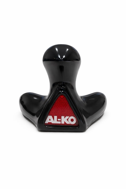 Black PVC AL-KO Extended Neck Towball Cover
